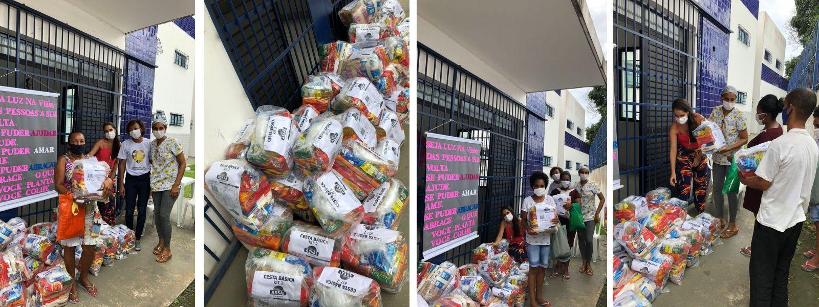 Campanha Solidária beneficia mais de 500 famílias no Subúrbio de Salvador