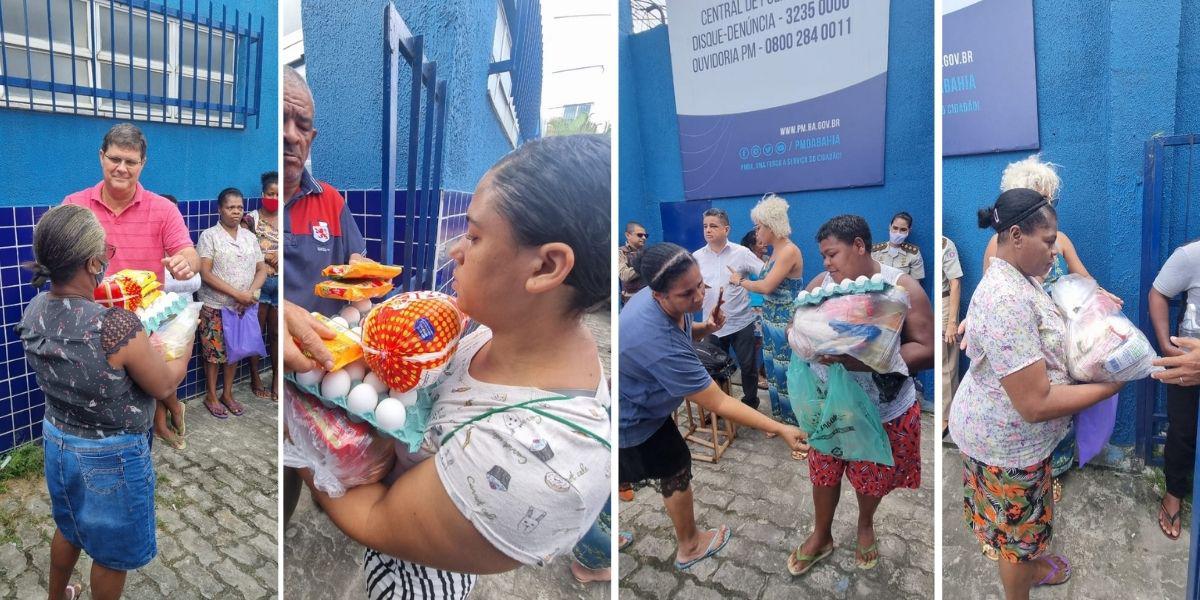 Campanha Solidária ganha nova etapa e distribui 70 kits de alimentos a famílias em Fazenda Coutos 