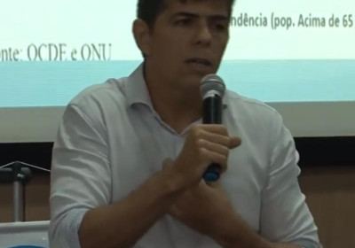 Seminário sobre a Reforma da Previdência - Palestrante Flaviano N de Andrade Lima