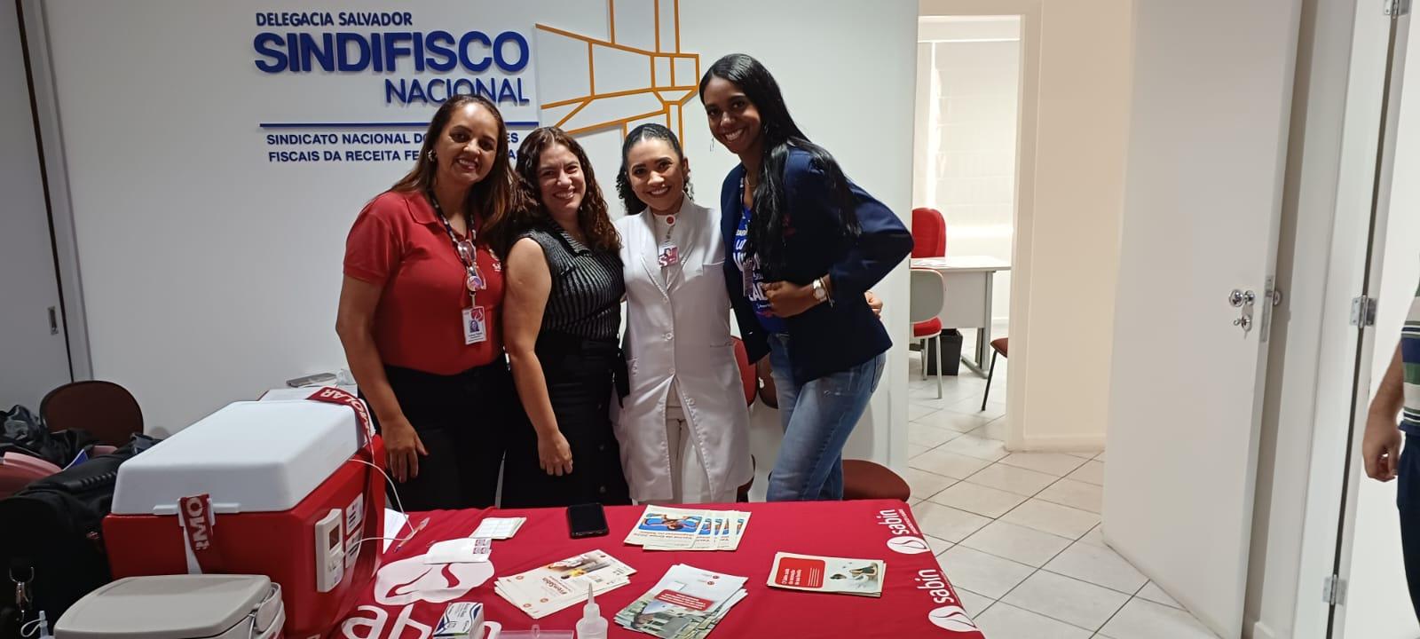 Dia 14.04 foi de D de Vacinação na DS Salvador 