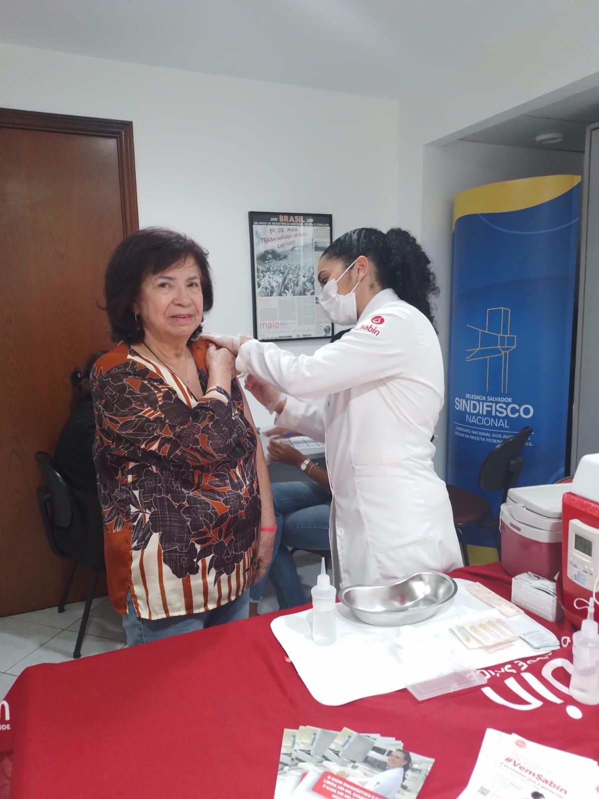 Dia 14.04 foi de D de Vacinação na DS Salvador 