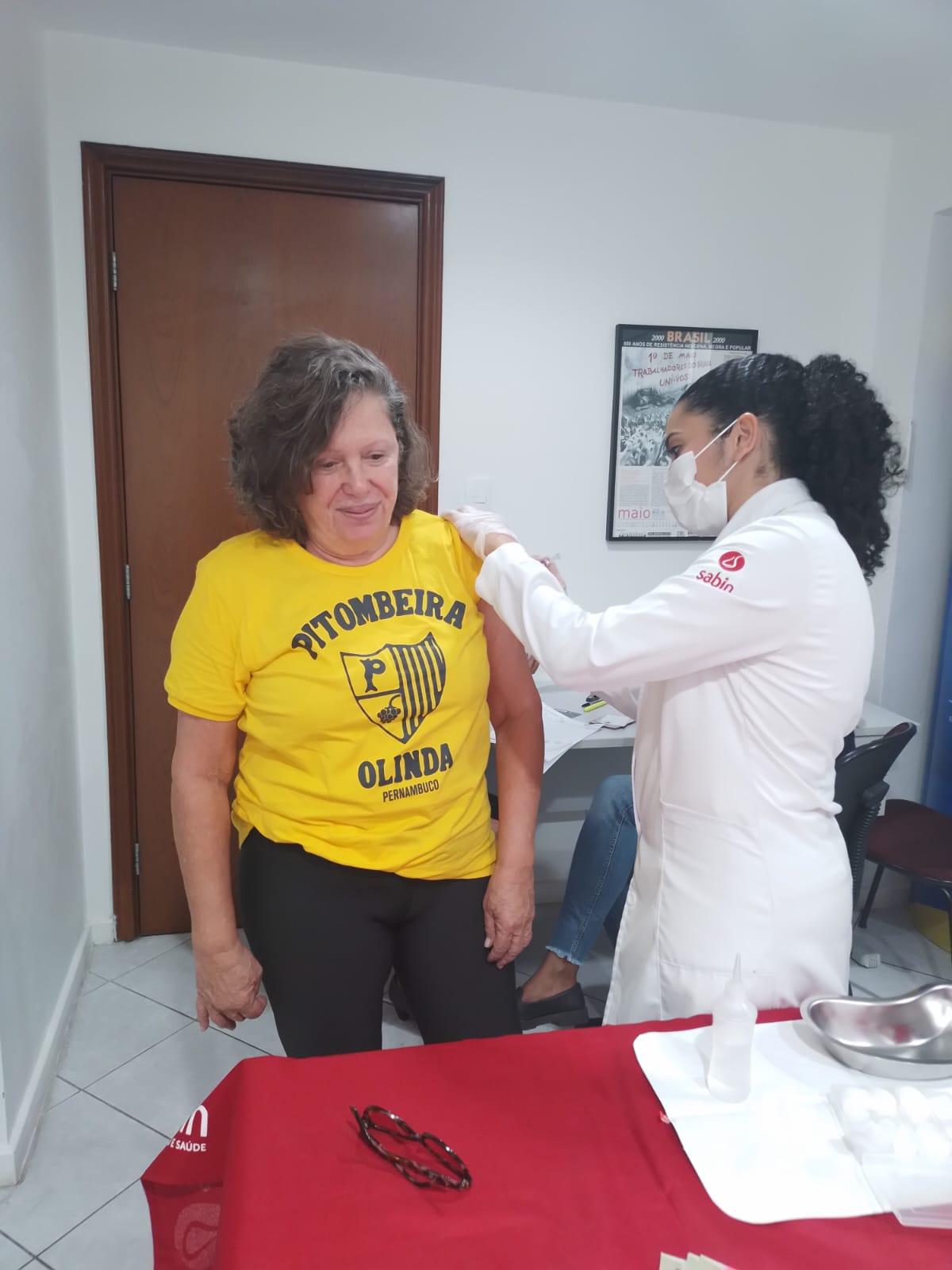 Dia 14.04 foi de D de Vacinação na DS Salvador 