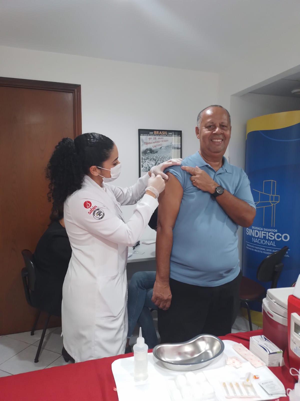 Dia 14.04 foi de D de Vacinação na DS Salvador 