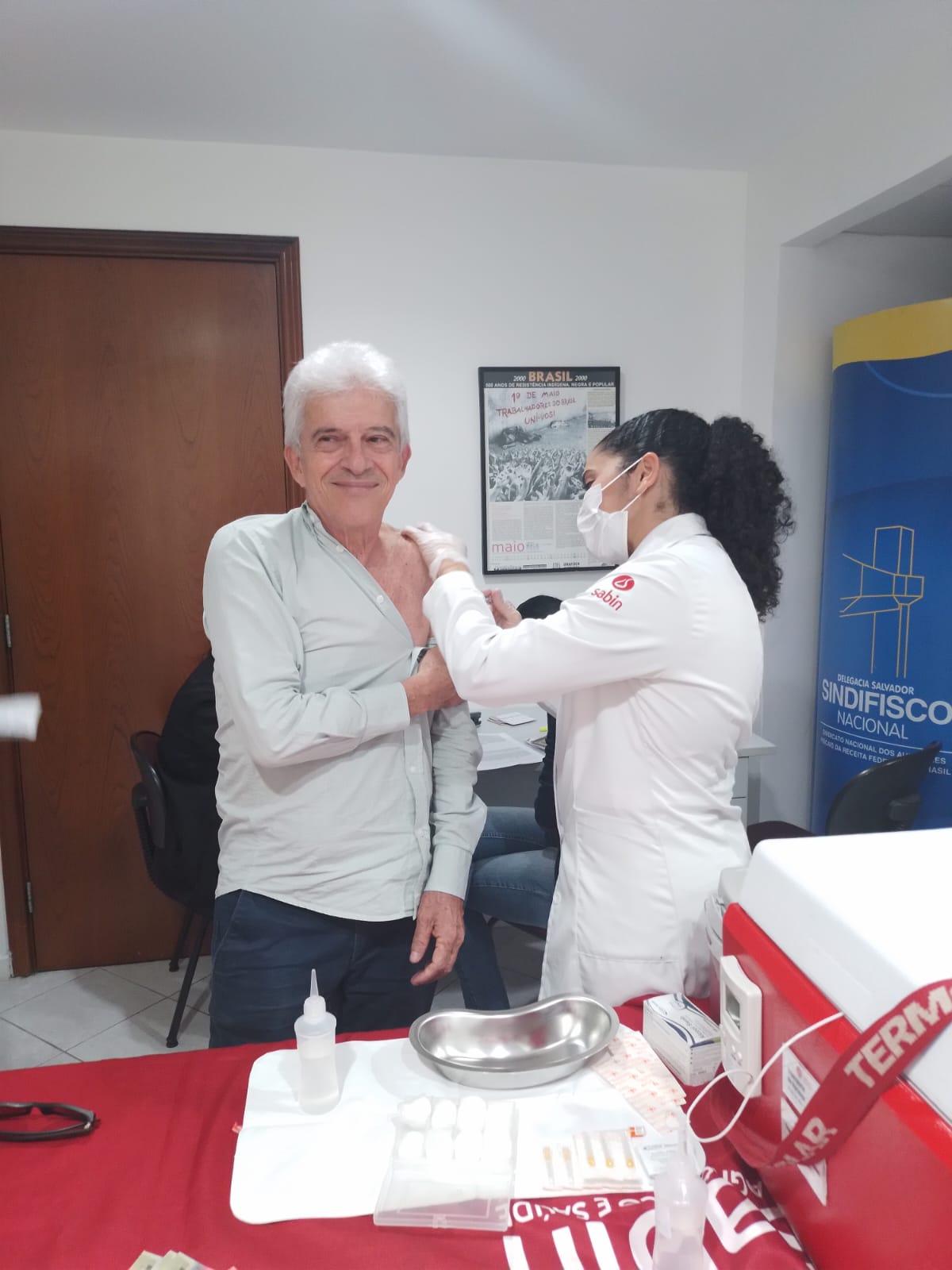 Dia 14.04 foi de D de Vacinação na DS Salvador 