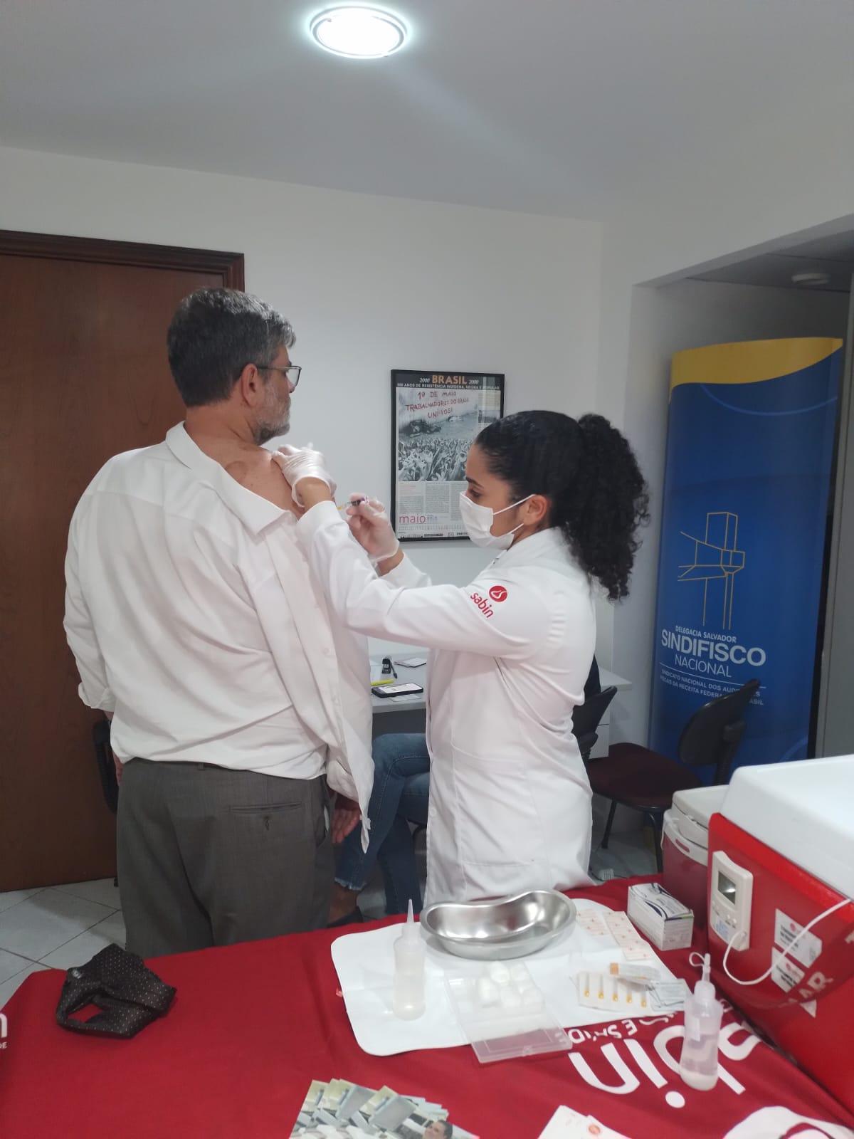 Dia 14.04 foi de D de Vacinação na DS Salvador 